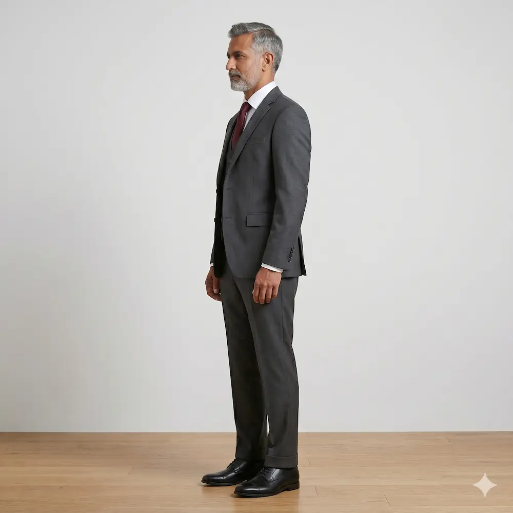 Men's Three-Piece Suit view 3