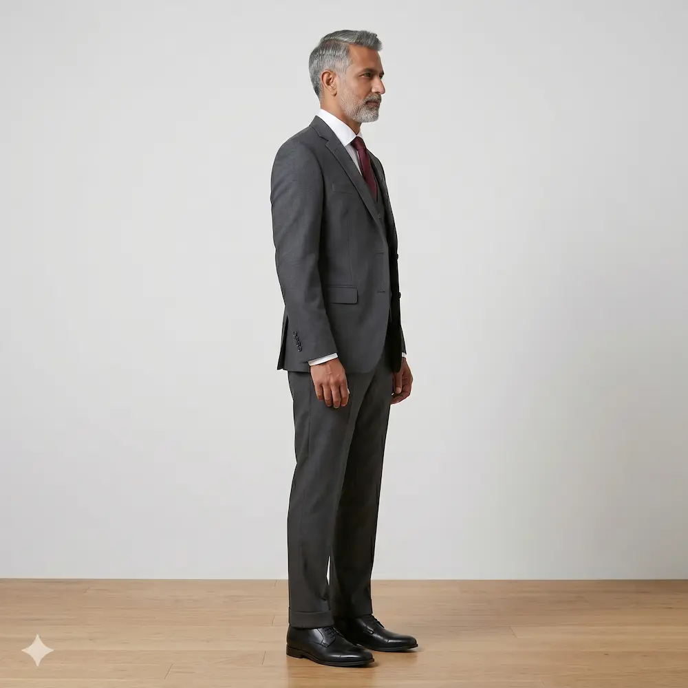 Men's Three-Piece Suit view 4
