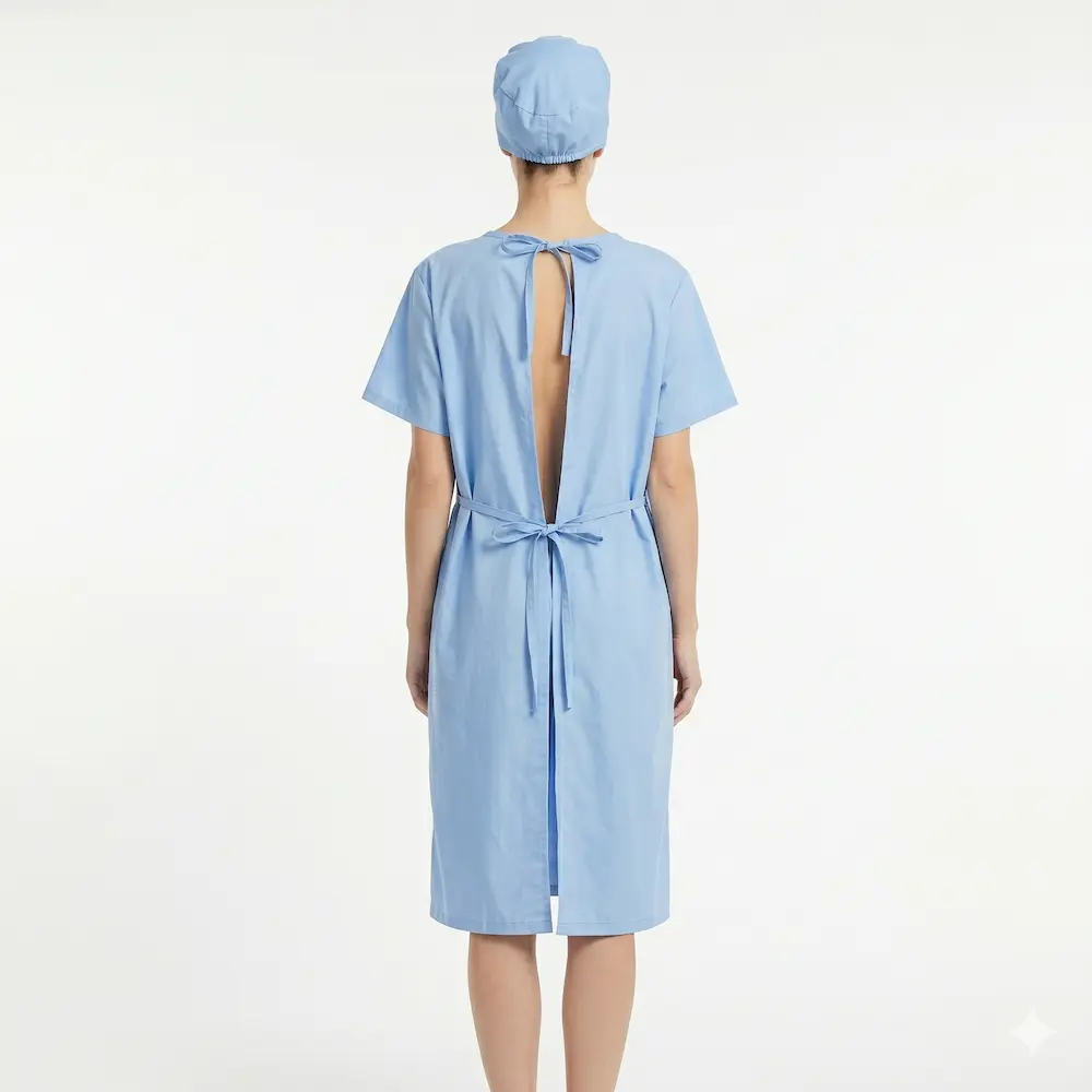 Tie-Back Patient Gown view 2