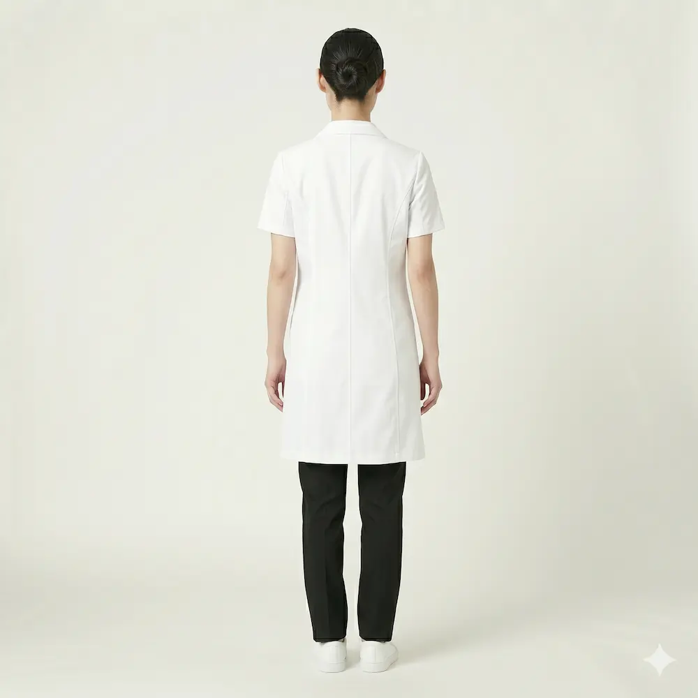 Half-Sleeve Lab Coat view 2