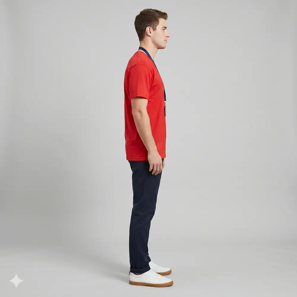 Event Crew T-Shirt Red view 4