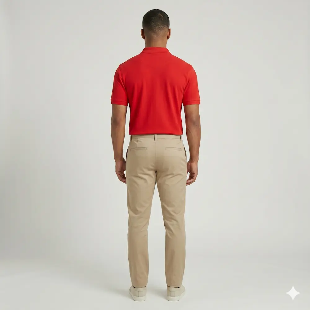 Store Associate Polo Red view 2