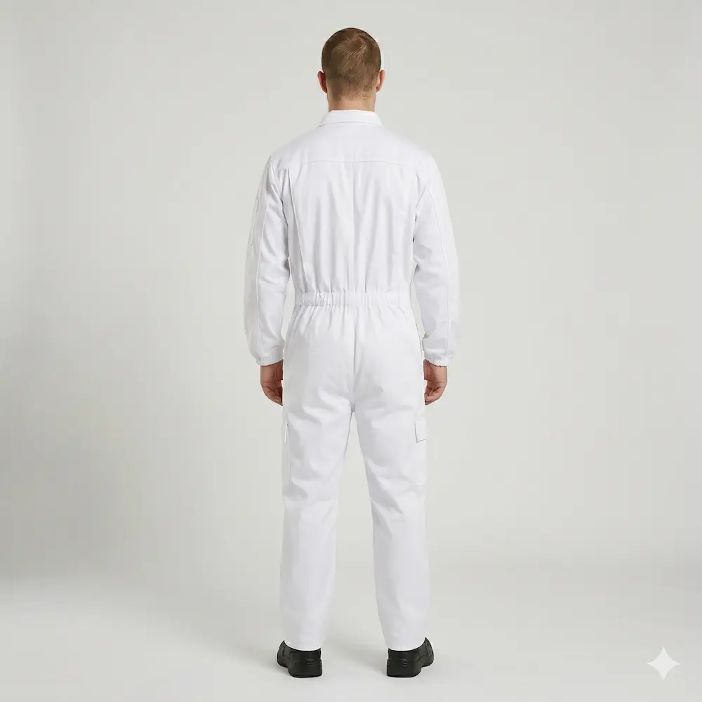 PPE Coverall Set White view 2