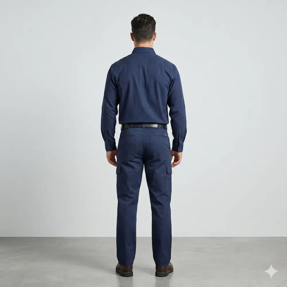 Factory Worker Set Navy view 2