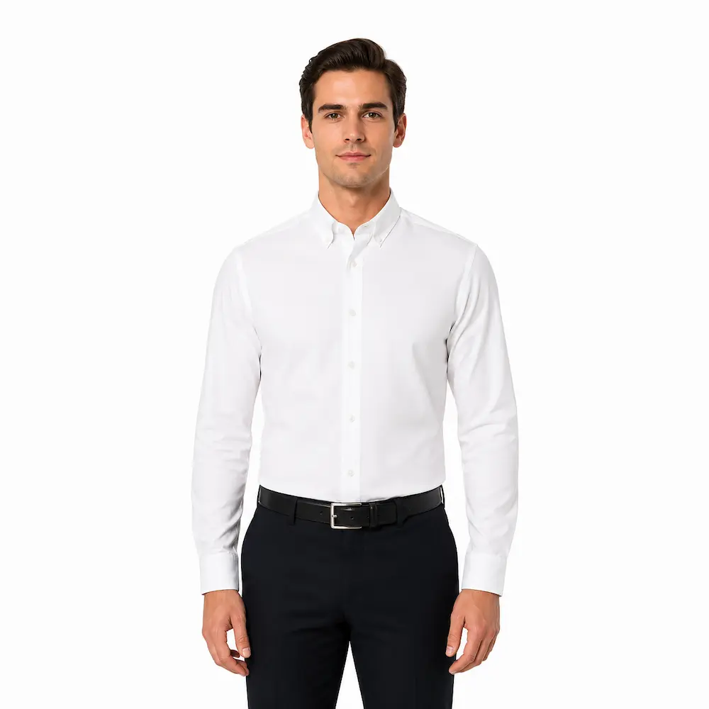 Corporate Uniform — Classic Oxford Button-Down Shirt