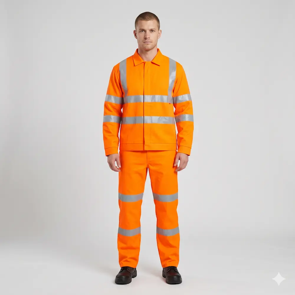 Safety Uniform — Hi-Vis Worker Set